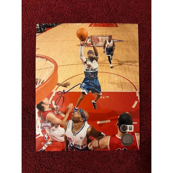 Allen Iverson signed autographed Philadelphia 76ers All Star 8x10 Photo Beckett - Picture 1 of 3